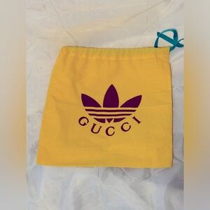 Gucci / adidas collab drawstring Dustbag